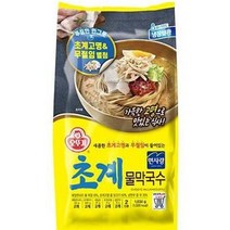 오뚜기 즉석식품 가용비 여름별미 초계 물막국수(2인) 1 034G 단짠단짠 레시피, 1개