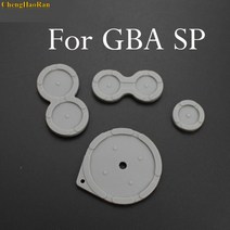 1 세트 고무 전도성 버튼 A B D 패드 게임 보이 클래식 GB GBA GBC GBP SP 실리콘 시작 선택 키패드 수리 부품, 05 For GBA SP
