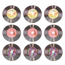 빈티지 비닐 레코드 레트로 스타일 벽 품 9 개157204