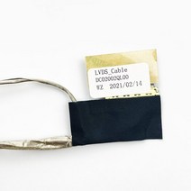 노트북 힌지 수리 Acer Aspire VX15 N16C7 30 핀 노트북 LCD 디스플레이 리본 케이블 C5PM2 DC02002QL00 50, 한개옵션0