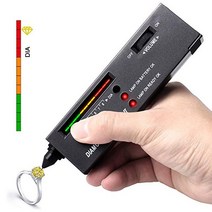 자석 보석 바렐기 바렐 연마 광택기 1pc v2 전문 고정밀 다이아몬드 테스터 선택기 감시자 도구 led 다이아몬드 표시기 테스트 펜, 없음
