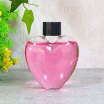 PET - 하트탄 70ml (1개입) 페트병 투명용기 플라스틱병, 블랙