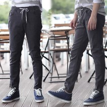 모노핏 옴므 베이직 밴딩 스판 그레이진 HPT0102139