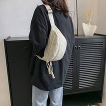 데일리 나일론 반달 힙색 바디백 크로스백 23_BAG_038