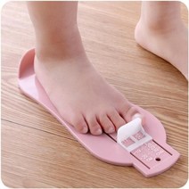 휴대용 색도계 고정밀 색차 비교 색차계 측색기 측정기 아기 발 눈금자 측정 게이지 아기 발 눈금자 신발 크기 측정 눈금자 길이 발 피팅 눈금자 도구 랜덤 스케일 색상, 03 핑크
