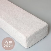 매트리스 틈새패드 쿠션 패밀리 침대 침구 싱글 더블 퀸 킹 트윈 프레임, 200cm 길이-라이트카키
