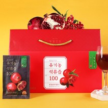 일일건강 유기농인증 NFC 착즙 석류즙 선물세트, 2세트, 30봉