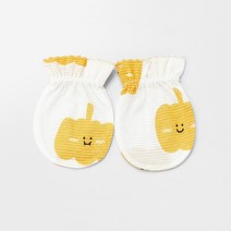 [메르베] 뽀드득 파프리카 신생아손싸개_여름용