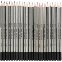 24 개 드로잉 연필 세트 스케치 아트 흑연 드로잉 연필 9H 8H 7H 6H 5H 4H 3H 2H H HB F B 2B 3B 4B 5B
