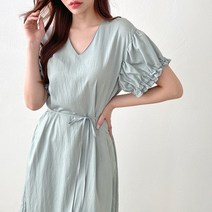 코지 여자 여름 청순한 데이트룩 데일리 심플 퓨어 롱원피스