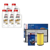 LF소나타 1.7 디젤 캐스트롤 GTX 5W30(5L)SP/C3 보쉬필터패키지0098-2658
