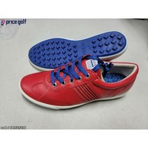 에코 골프화 스파이크리스 레드 스니커즈타입