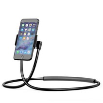 게으름뱅이 거치대 360도 와이어 스마트폰 자바라 거치대, 게으름뱅이거치대