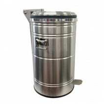 [가성비 최고]대형페달잔반쓰레기통 페달식잔반통 편의점 라면국물음식물쓰레기통 YS21AP16