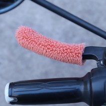 전동차커버 핸들커버 털 보온 스쿠터 손잡이 톨 배터리 페달 손보호 미끄럼방지 보호함 온돌겨울 2855691011, 블랙