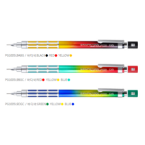 [문구퍼스트]0.5펜텔 그래프 1000 리미티드9 한정판 트로피컬 썸머 그라데이션 PG1005L9 레드+엘로우+블루 (RED YELLOW BLUE) 25000