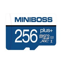 MINIBOSS micro SDXC CLASS10 UHS-I U3 PLUS TLC, 256GB