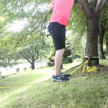 글램핑 놀이 레져 피크닉 슬랙라인 풀세트 캠크닉 노지차박 비박 노지캠핑, 2번 레드