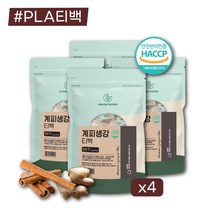 카페 계피 생강차 200 PLA 티백 효능 카페인없는차 만들기