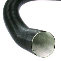 무시동히터 60mm 온풍관 1m 1.5m 2m 송풍관 베바스토 에버스패커 히터호환, 60 mm 블랙 10m