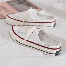 보드미 캔버스화 여성 캔버스 스니커즈 나들이 바닷가 코디 캐주얼화