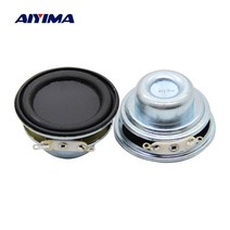 인티앰프 av리시버 포노앰프 마이크프리앰프 하이파이로즈 Aiyima 2pcs 1.5 인치 풀 레인지 스피커 4 ohm 5w 미니베이스 스피커 앰프 사운드 홈 시어터 용 호환