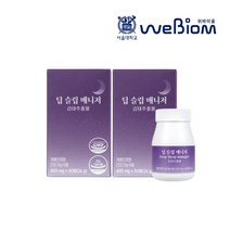 [위바이옴] 서울대 연구진 수면 질 개선 딥슬립매니저 감태 가바 2개월, 상세 설명 참조, 상세 설명 참조, 상세 설명 참조