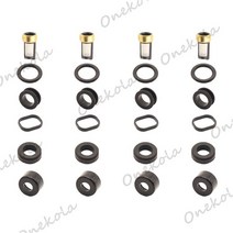 연료 인젝터 수리 키트 Orings 필터 2004-2005 마쓰다 RX-8 1.3L 터보 195500-4460, 01 4 set, 01 4 set