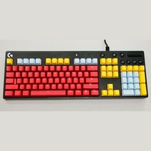 기계식키보드 게임용 gproxg512c용 키 캡용 로지텍 g610에 적합한 pbt 투명 키 캡, 8번
