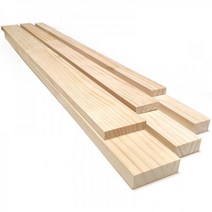 아이베란다 미송 집성목 패널 12 18T 각목, 60X800mm, 18mm