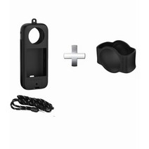 Insta360 X3 파노라마 카메라 렌즈 바디 낙하 방지 스크래핑 소프트 보호 슈트 로프 미끄럼 실리콘 쉘, 05 Sleeves 1