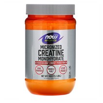 나우푸드 스포츠 미세화 크레아틴 Monohydrate 500G Aa11902 Top Brand 해외 현지 배송