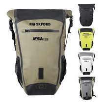 옥스포드 Aqua B-25 Backpack 백팩 오토바이 바이크 모터사이클 라이딩 생활방수 가방, Black