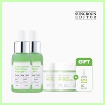 [성분에디터] 그린토마토 포어 리프팅 앰플 플러스+패드 160ml 2+2 개입, 상세페이지 참조