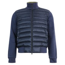 [에르노] 22FW JP00005UR 50017 9209 퀼팅 봄버 네이비 자켓