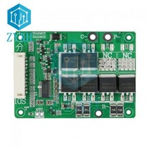 BMS 인산철 BMS 10S 35A 36V 리튬 18650 배터리 충전기 보드 전자 자전거용 밸런스 이퀄라이저 단락 보호 기능이있는 별도의 포트