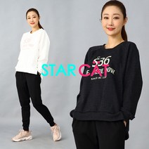 스타캣 필라테스복 필라테스운동복 루즈핏맨투맨 YMT36H2