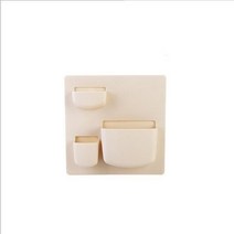 플라스틱 자체 접착 주방 냉장고 보관 랙 청소 스폰지 야채 과일 가정 용품, [06] apricot-2