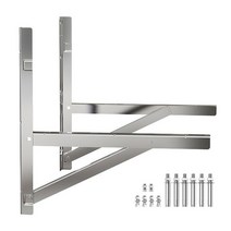 실외기 거치대 앵글 외부 난간 창문형 지지대 에어컨, 7)5P크로스암디자인18MM/내하중350KG