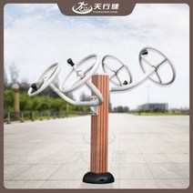 공원운동기구 머신 헬스 헬스기구 웨이트 실외, 보라색 등 마사지기