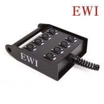 EWI PSX-8A 교회 행사 렌탈용 8채널 XLR 캐논 스테이지박스 케이블 X