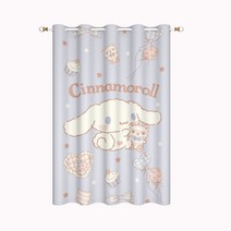 헬로키티커튼 거실 가림막 어린이 산리오 암막커튼 캐릭터