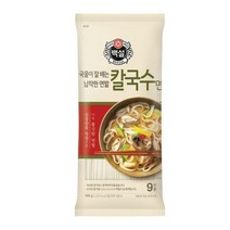 (상온)백설 제일제면소, 1개, 칼국수면900g