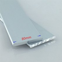 알루미늄판 판재 재단 각재 6063-t5 알루미늄 판 6mmx80mm 길이 250mm 알루미늄 합금 산화 두께 6mm 너비 80mm 컷 금속 작업 사용자 정의