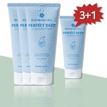 저자극 약산성 클렌징폼 퍼펙트 딥클렌징폼 120ml 민감 피부 당김제로 각질 모공케어 비타민 폼클렌징, 퍼펙트 딥클렌징폼 120ml(3+1)
