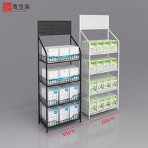 가판대 플리마켓부스 판매대 매장 과자 매대 진열장, 상세이페이지 참고, 블랙 60*29*153cm