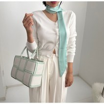 심플실크 슬림 롱스카프