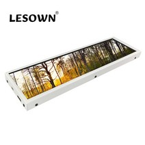 긴 와이드 모니터 8.8 인치 hdmi 터치 스트레치 바 lcd 디스플레이 스탠드 1920x480 rpi aida 소형 미니 와이드 스크린 익스텐더 모니터, 8.8 노터치 - 흰색