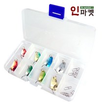 트라우트스푼7 송어 산천어 스푼 세트 겨울 얼음 낚시, 트라우트스푼7 1.5g 무미늘, 1개