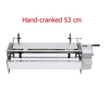 도배기계 휴대용 알루미늄 합금 스테인레스 스틸 손으로 크랭크 벽지 접착제 기계 wallpapering 도구, 01 53CM